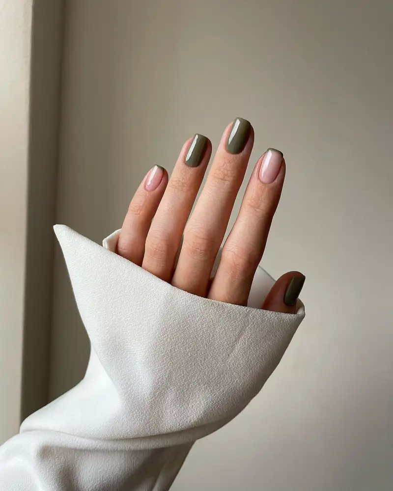 Diseños de uñas sencillos para invierno 