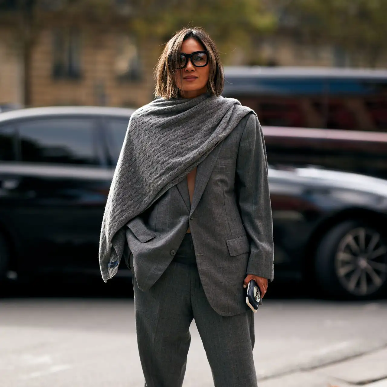 Looks de oficina de invierno en tendencia 