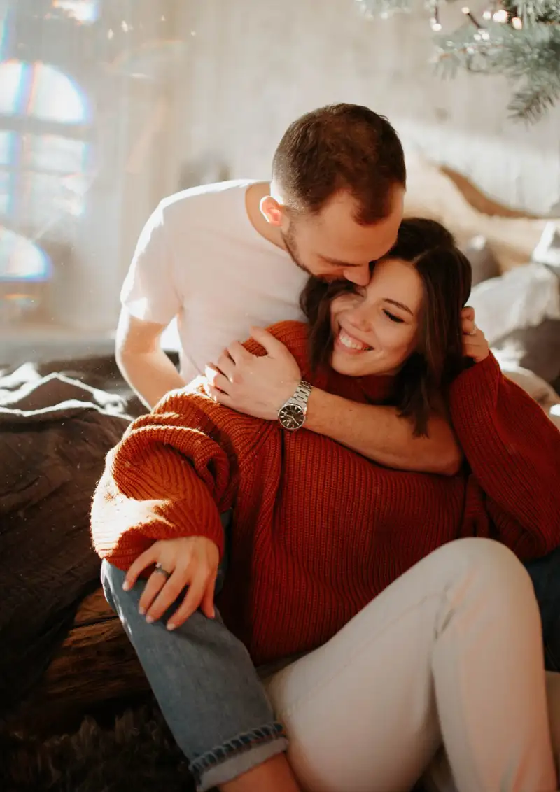 Pareja feliz