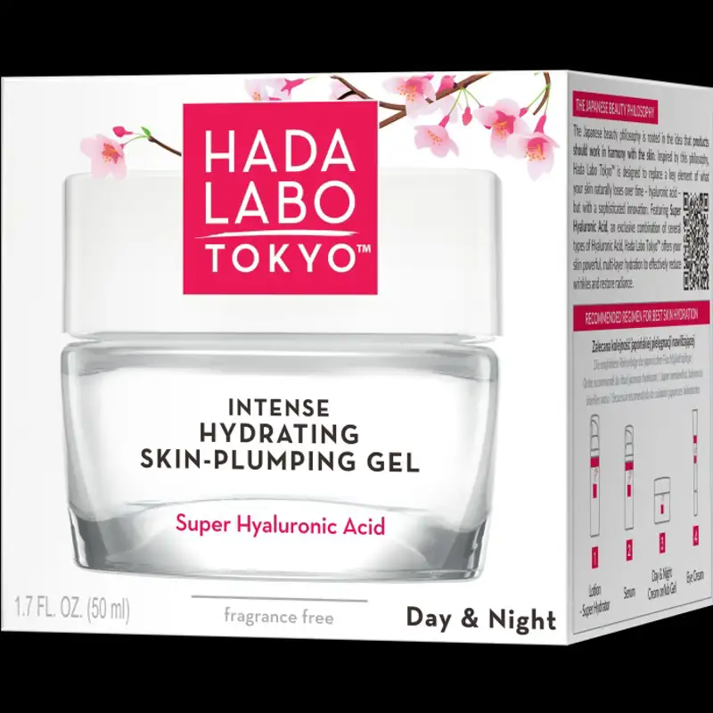 mejores cremas hidratantes para piel seca Intense Hydrating Skin-Plumping Gel de Hada Labo Tokyo