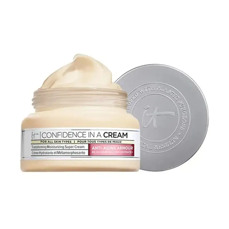 mejores cremas hidratantes para piel seca It Cosmetics Confidence in a Cream