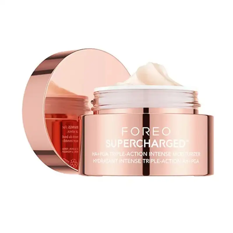 MEJORES CREMAS HIDRATANTES PARA PIEL SECA  SUPERCHARGED™ Mascarilla Facial de Noche Ultra Hidratante FOREO