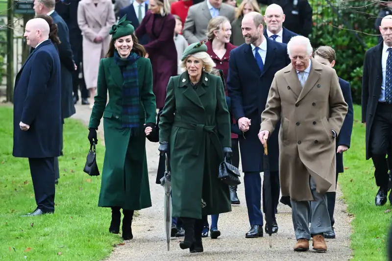 Camilla, Carlos, Kate y Guillermo