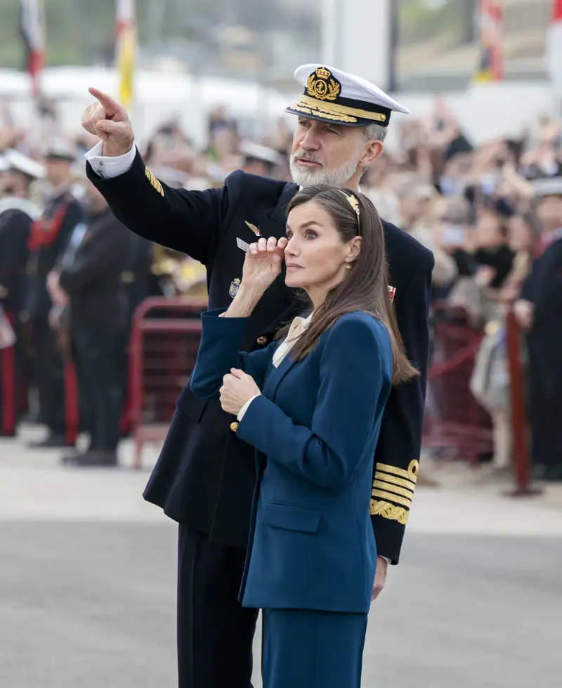 reina letizia despedida princesa leonor