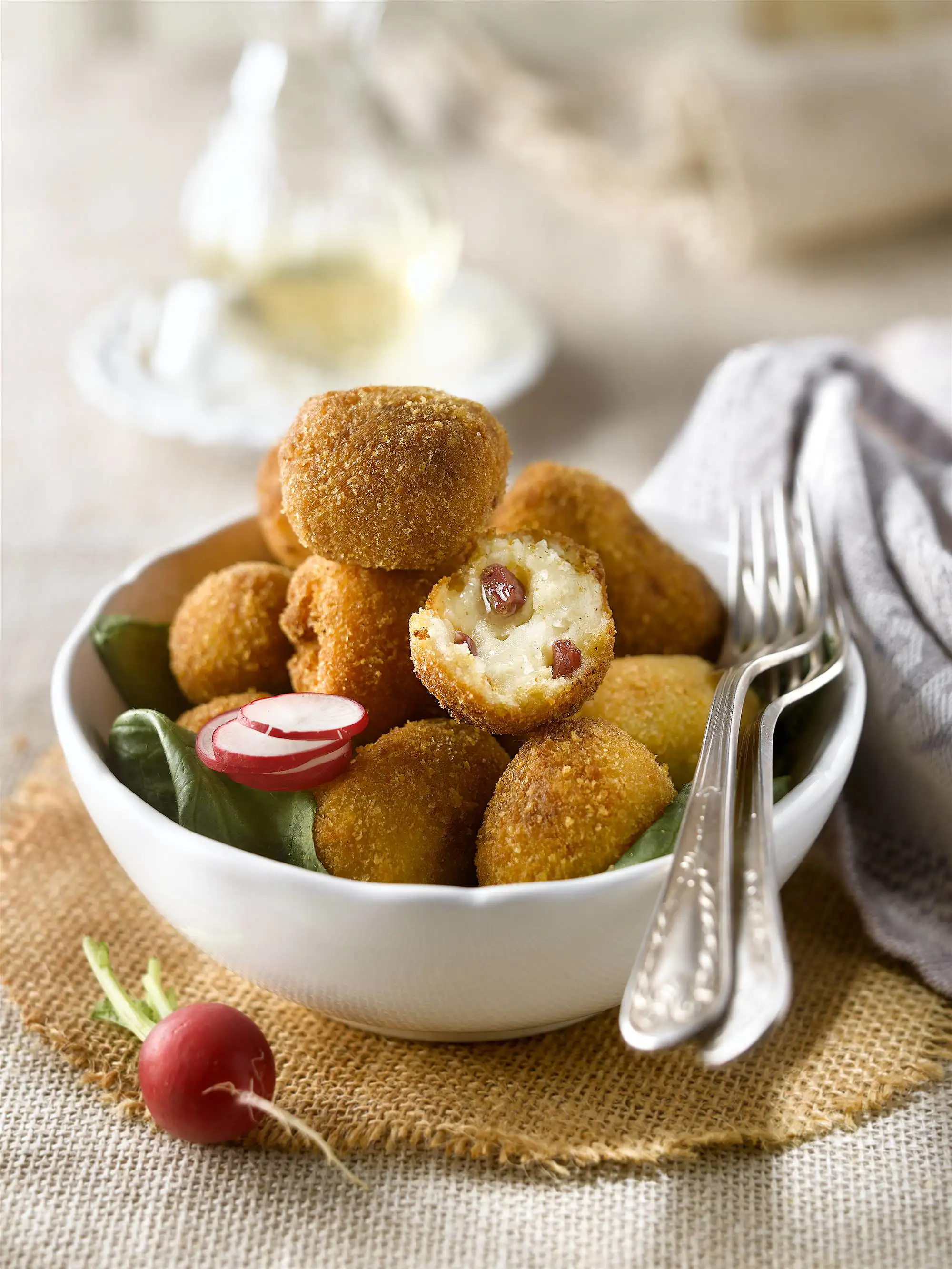 recetas de croquetas de la abuela Croquetas de jamón