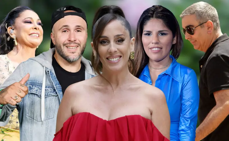 Isabel Pantoja, Kiko Rivera, Anabel Pantoja, Isa Pantoja, Agustín Pantoja