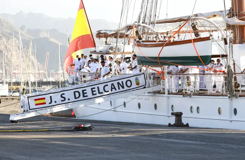 Elcano en Tenerife