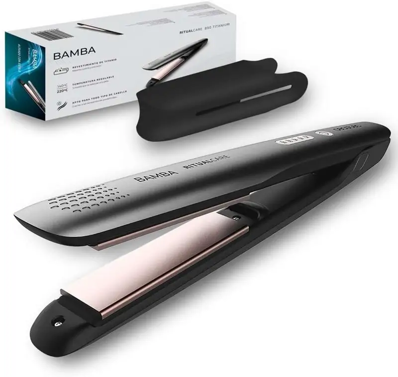 Cecotec Plancha de Pelo Bamba RitualCare 890 Titanium