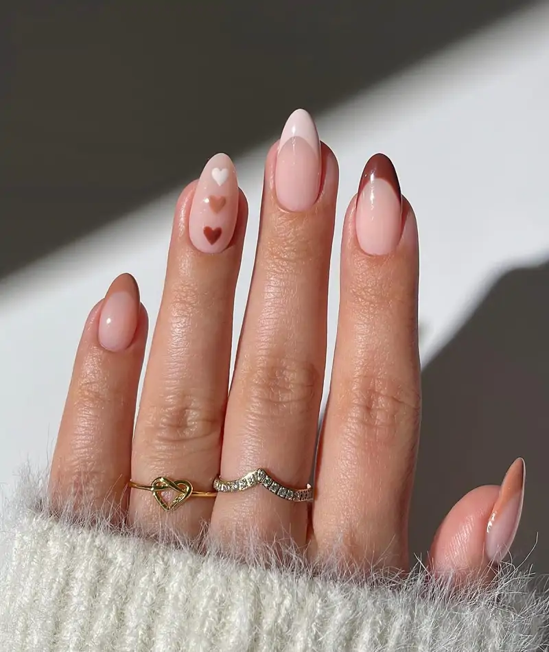 Manicura de San Valentín