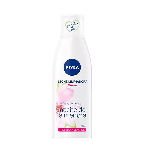 Nivea leche limpiadora suave