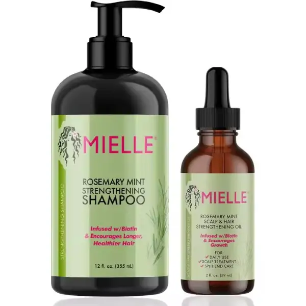 Mielle Organics champú + aceite