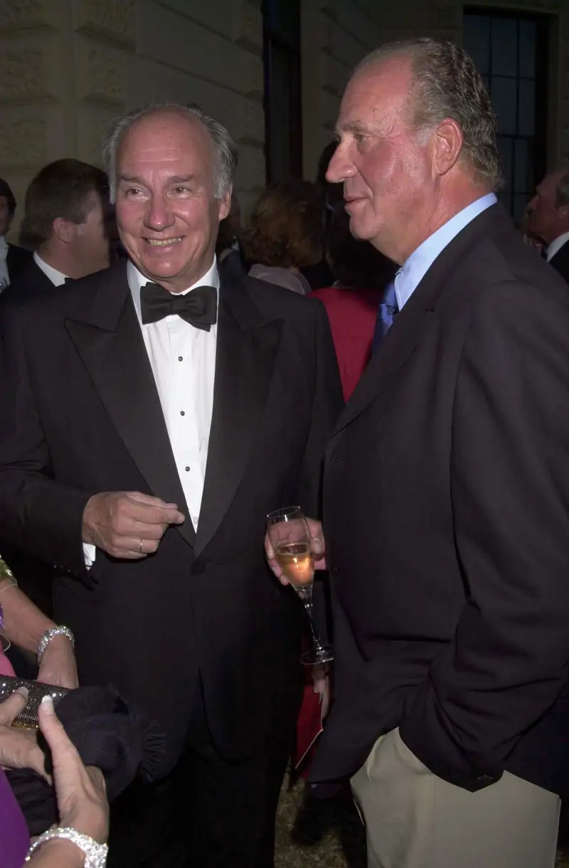 Aga Khan y Juan Carlos I