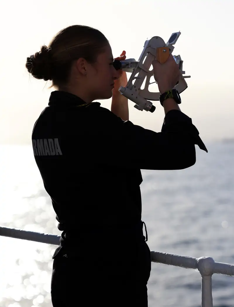 Leonor en Elcano