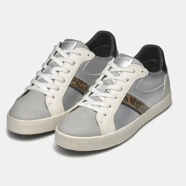 Geox sneakers metalizadas