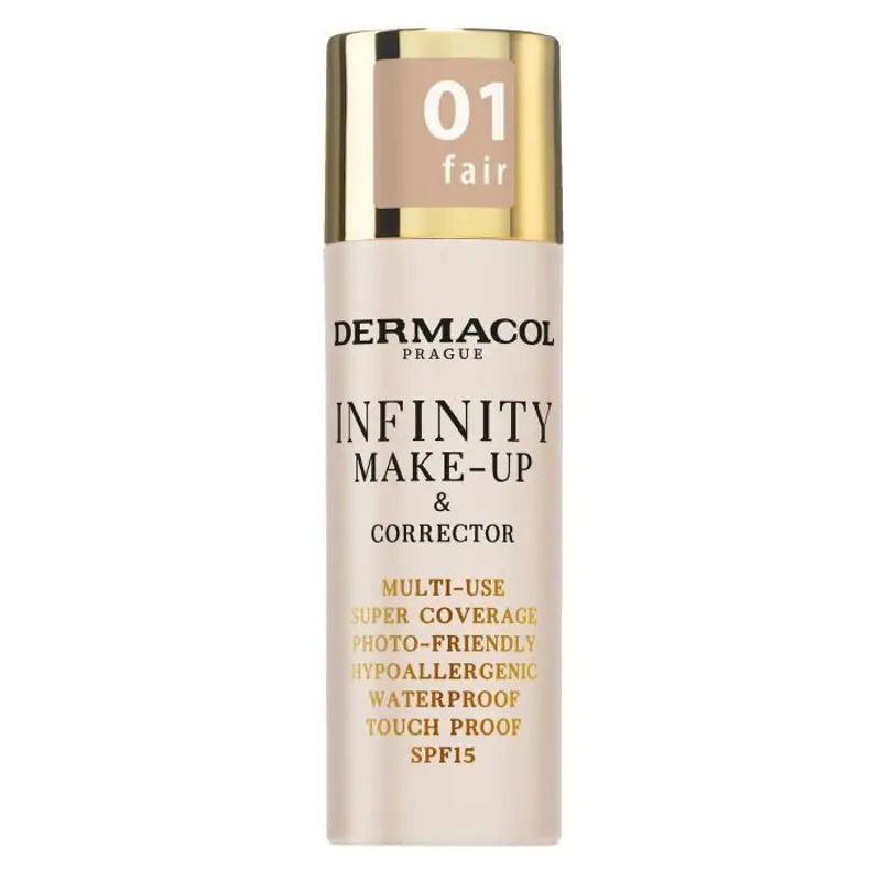 mejores bases de maquillaje de alta cobertura 2025 Dermacol Infinity make-up