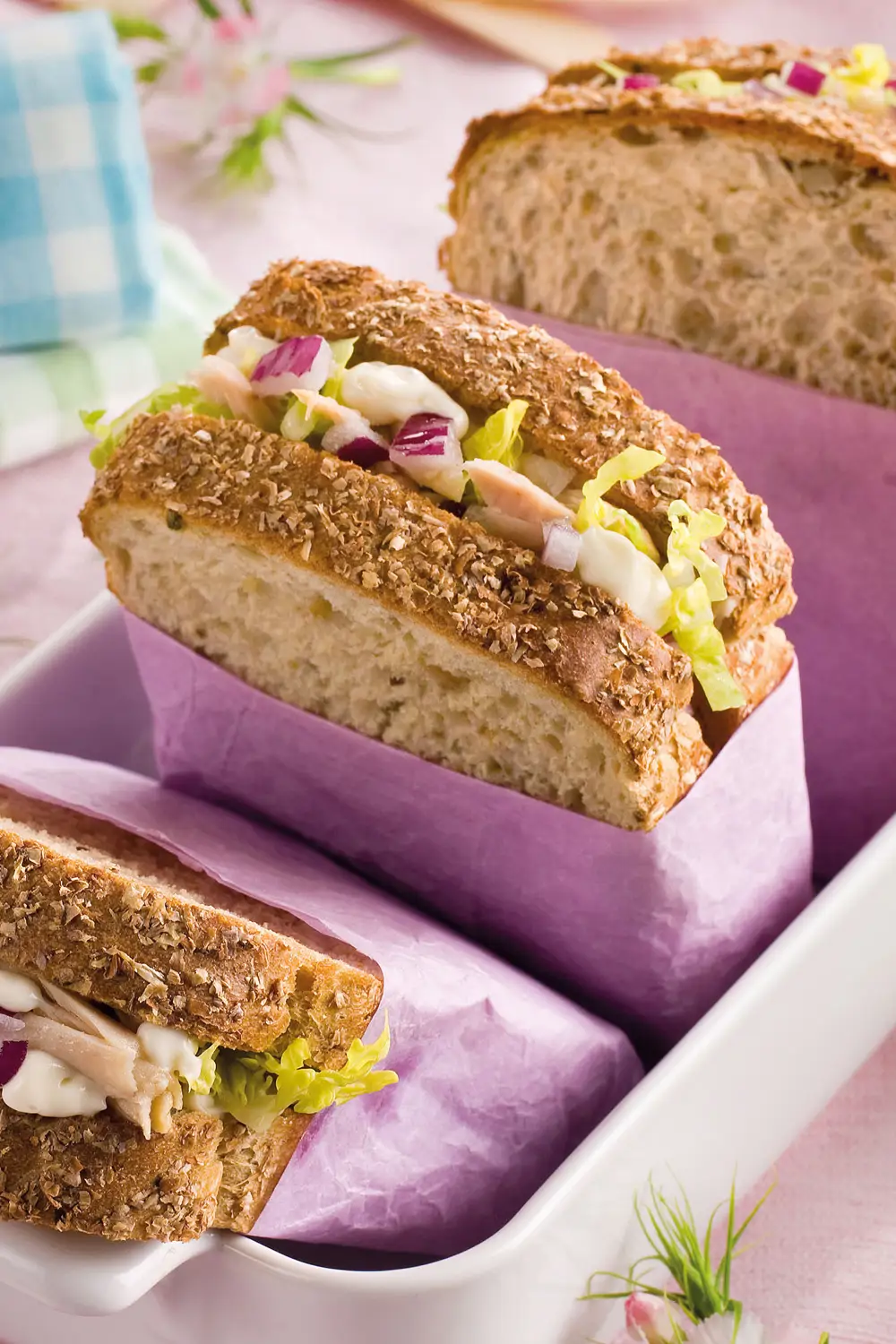 sandwich vegetal recetas con atun de lata sandwich