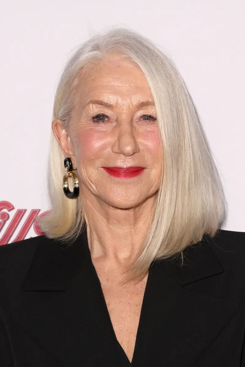 famosas con canas helen mirren