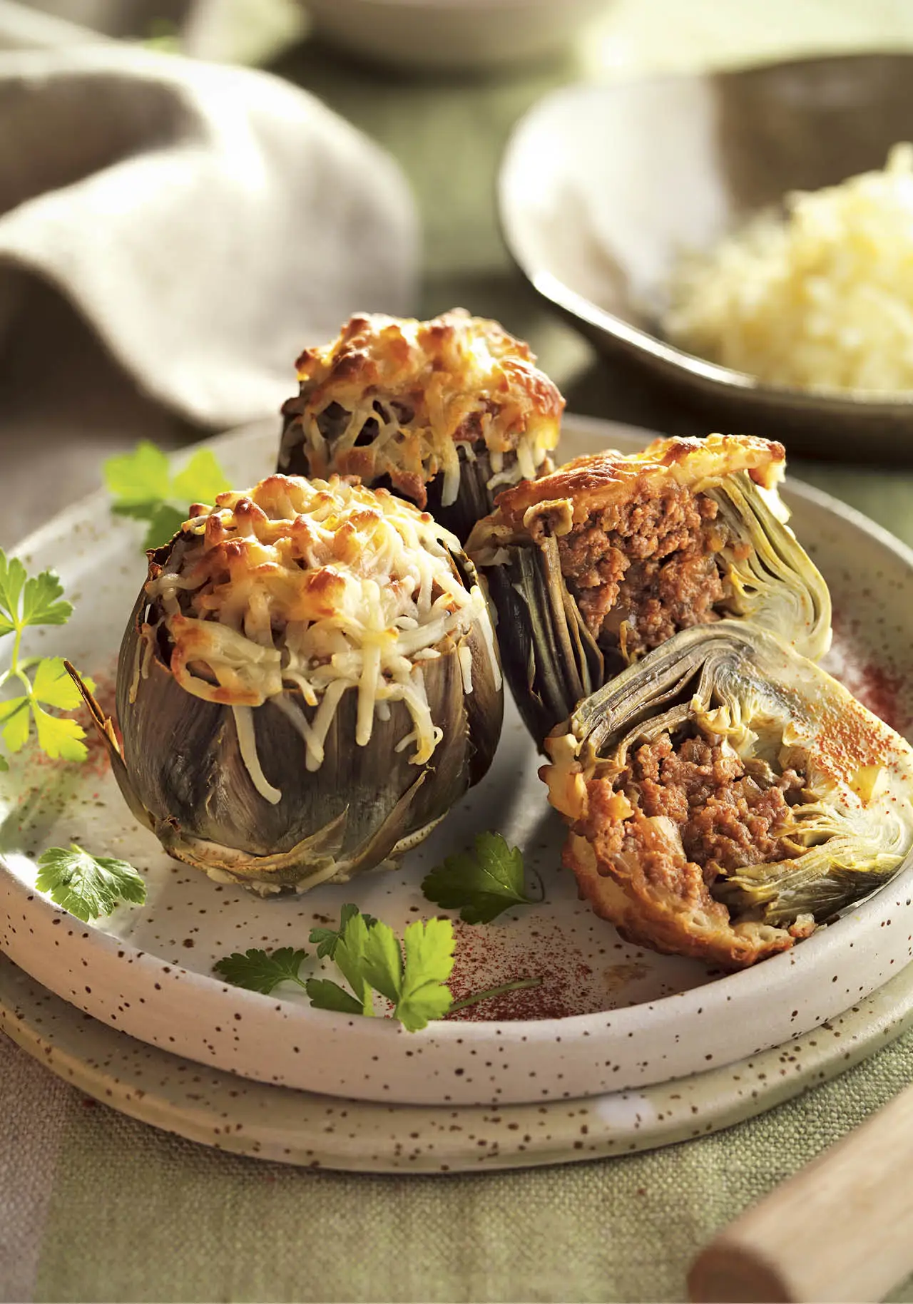 recetas con carne picada alcachofas rellenas carne