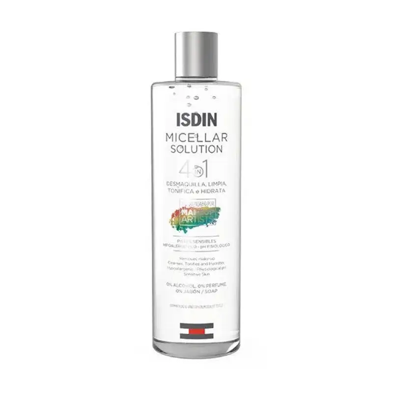 mejores aguas micelares Isdin Micellar Solution