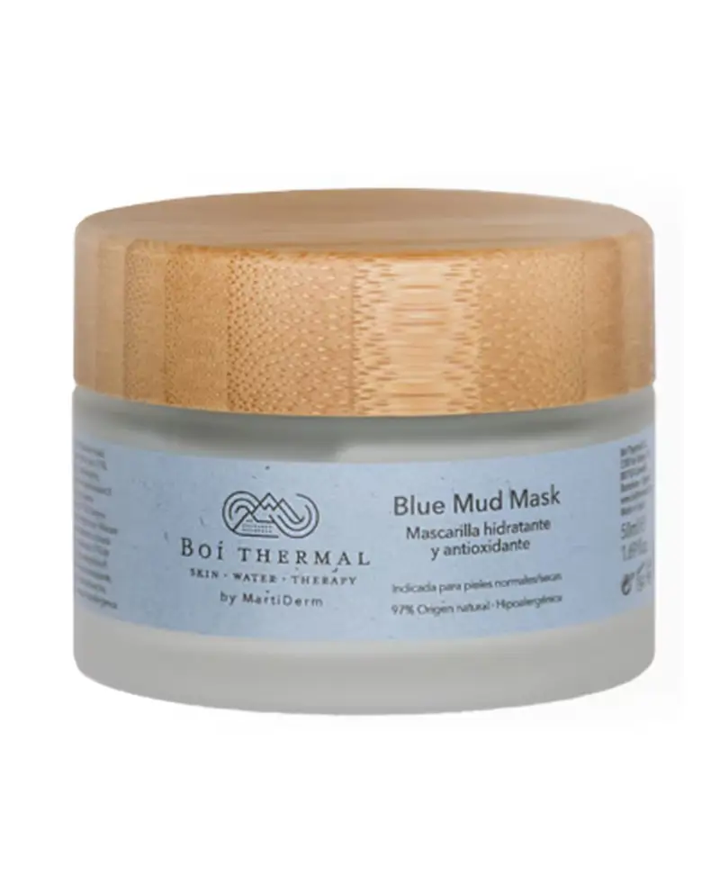 mascarillas hidratantes cara Blue Mud Mask Boí Thermal de Martiderm