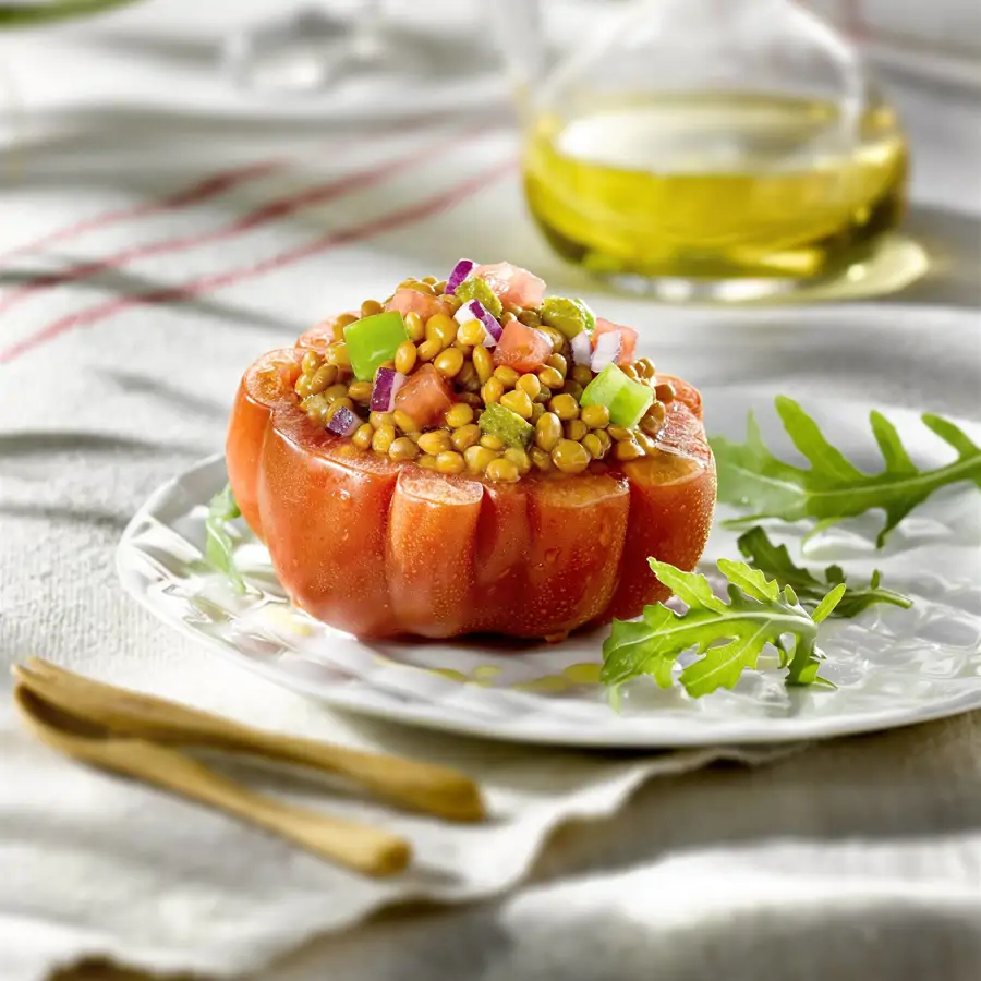 Si no tuviera tiempo para cocinar, elegiría una de estas ensaladas de legumbres fáciles y perfectas para adelgazar