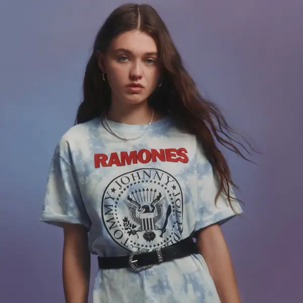 Camiseta vestido "Ramones"