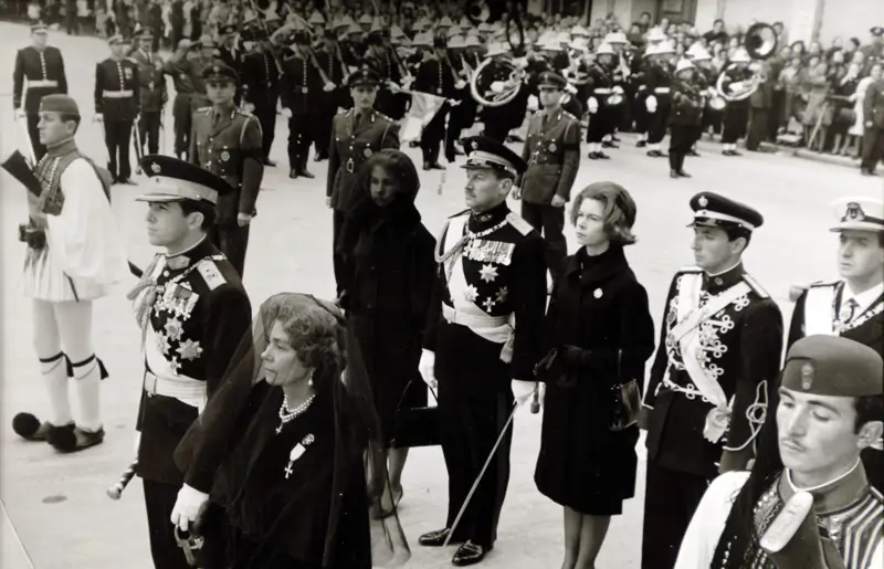 Funeral Pablo I de Grecia