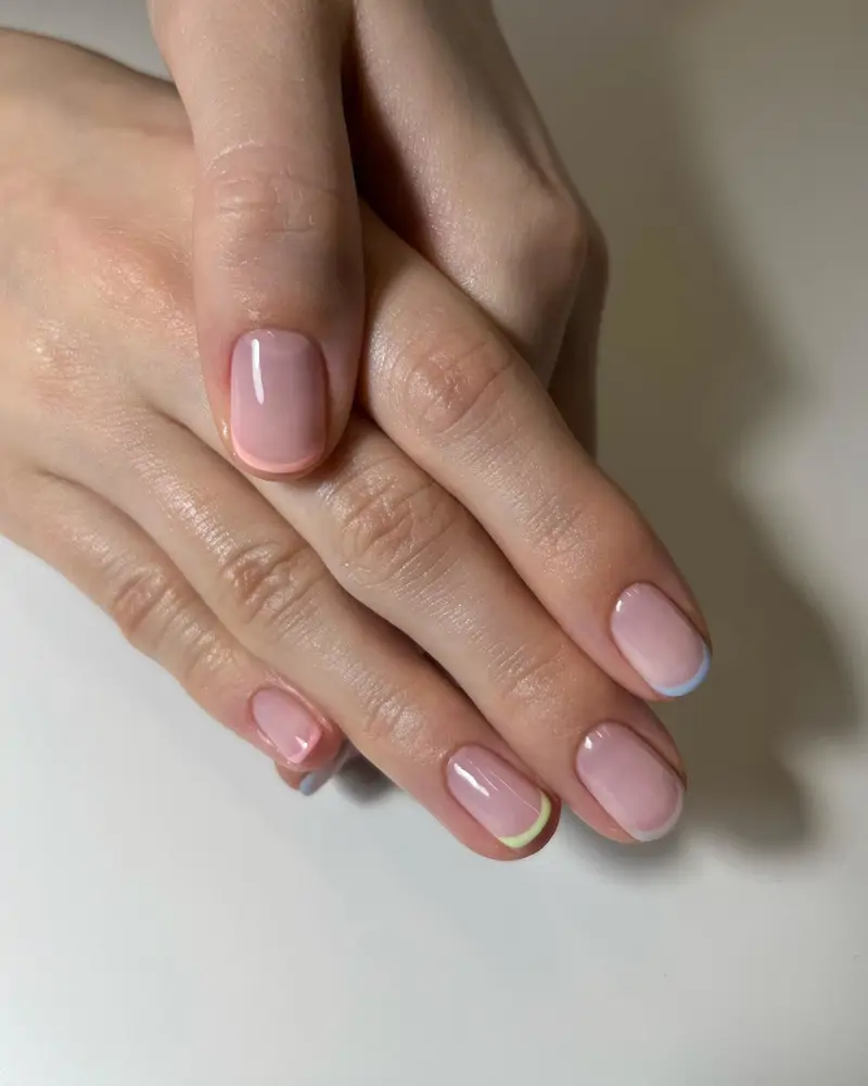 Uñas redondas cortas ideas elegantes y en tendencia