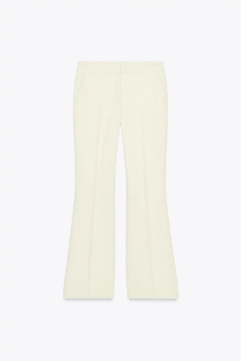 pantalon blanco zara