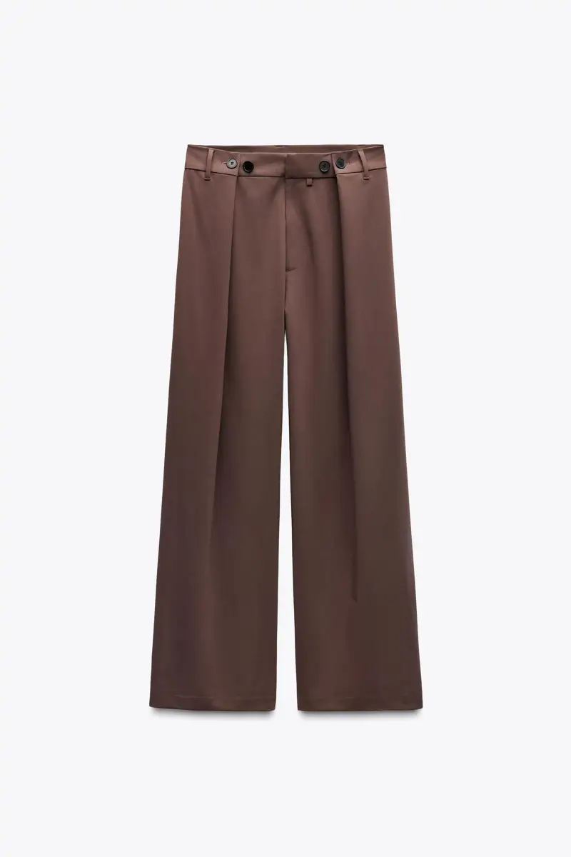 pantalon fluido zara