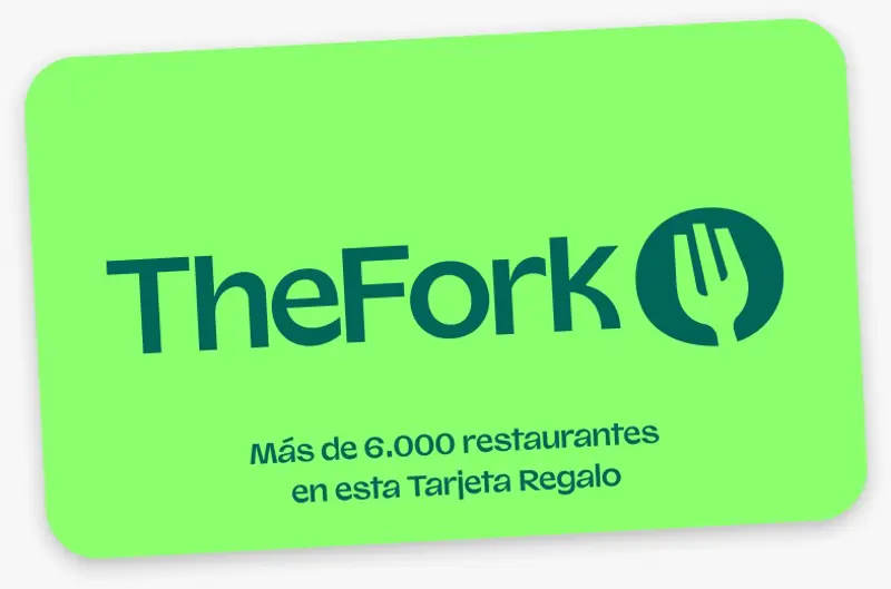 tarjeta regalo the fork 