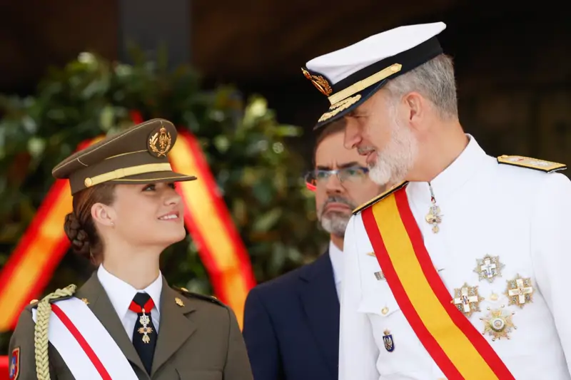 Felipe y leonor