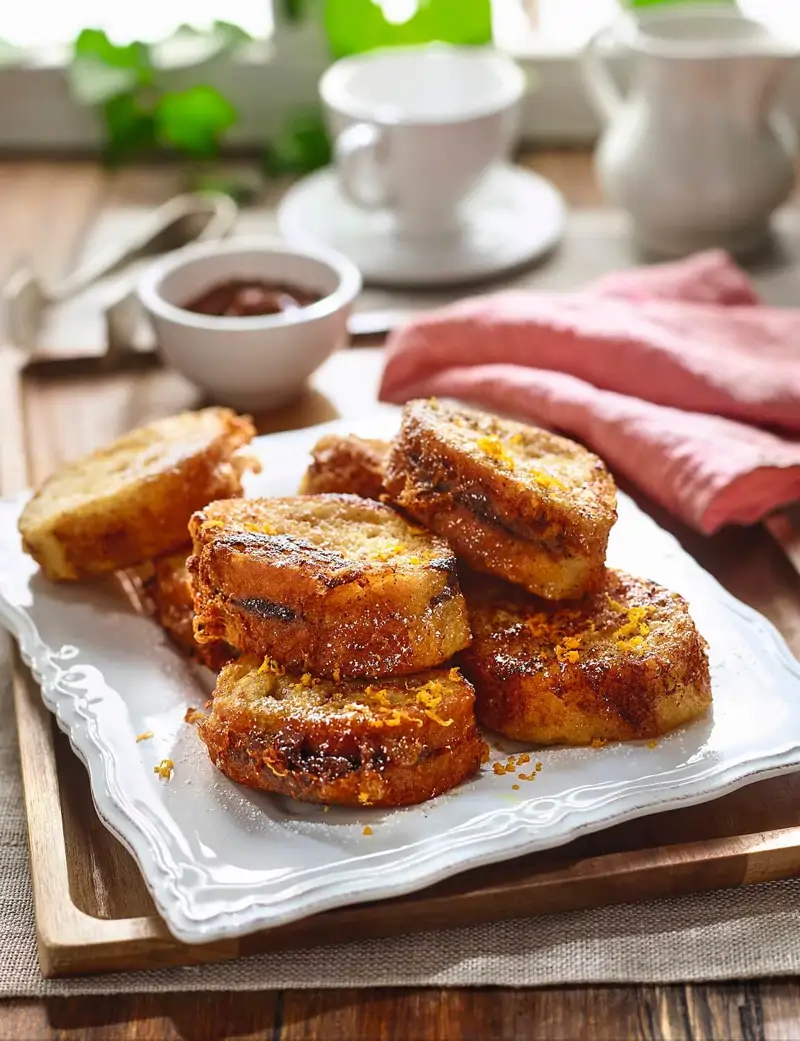 como hacer torrijas en el microondas