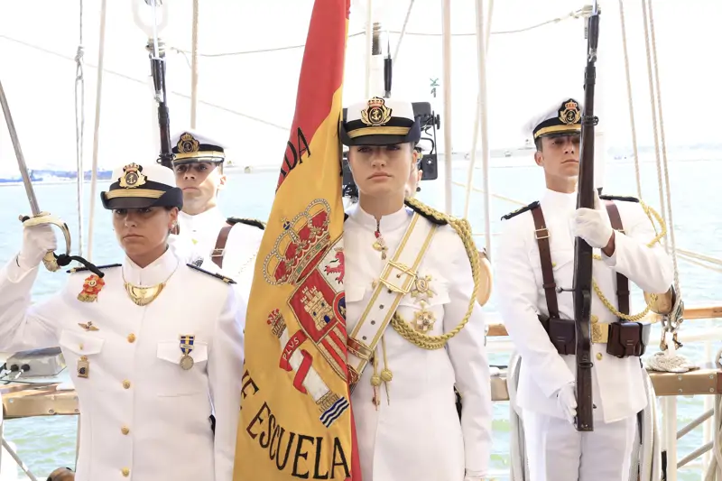 Leonor en Elcano