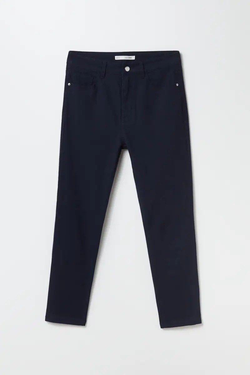 pantalones capri azul marino sfera