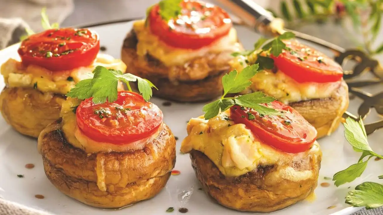 10 recetas fáciles, rápidas, deliciosas de champiñones rellenos