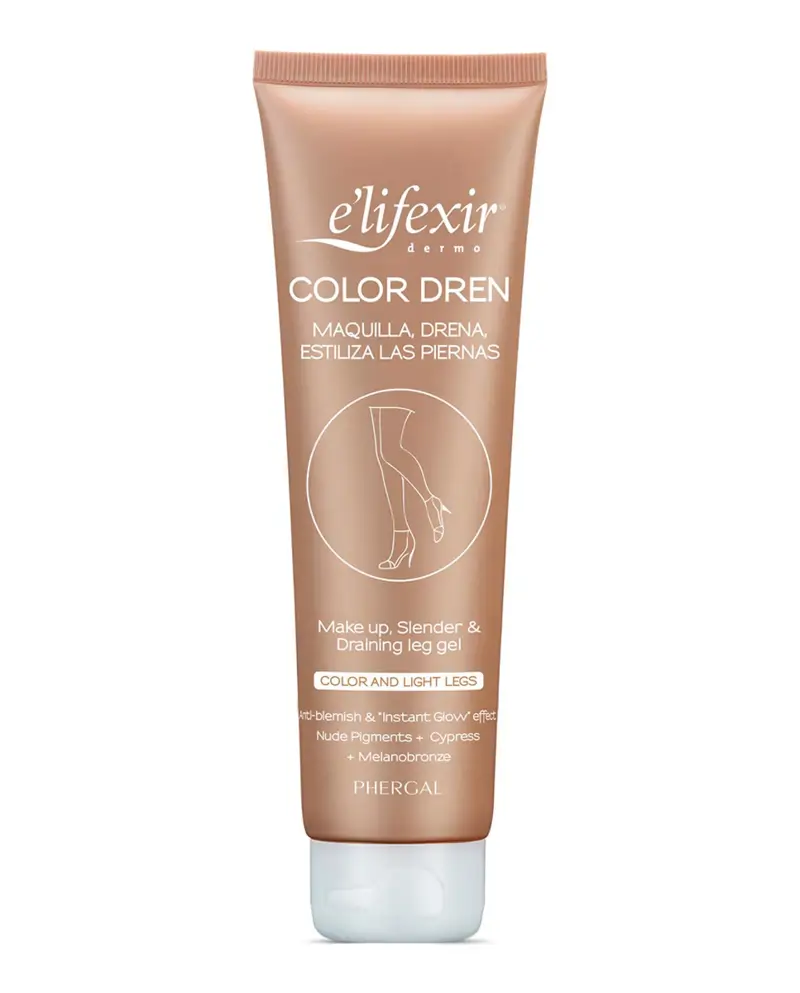 maquillaje corporal que no manche la ropa E'lifexir Color Dren