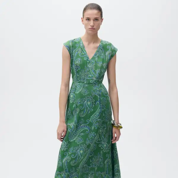 Vestido paisley