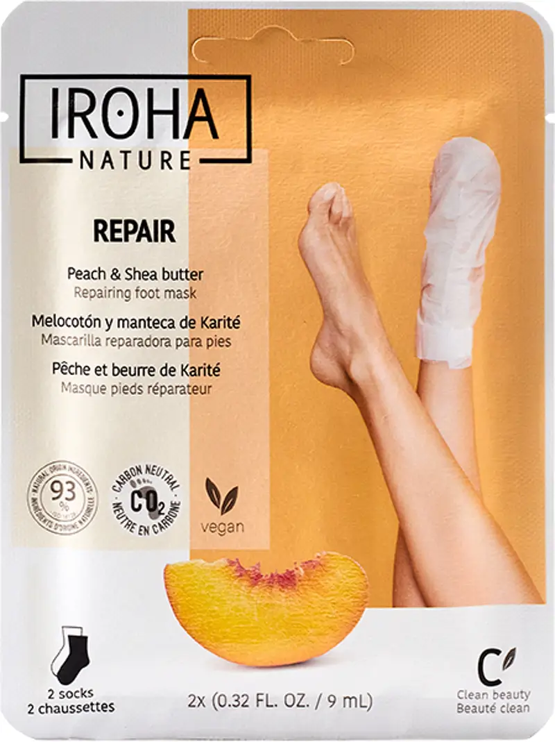 Calcetines Mascarilla Reparadores Melocotón