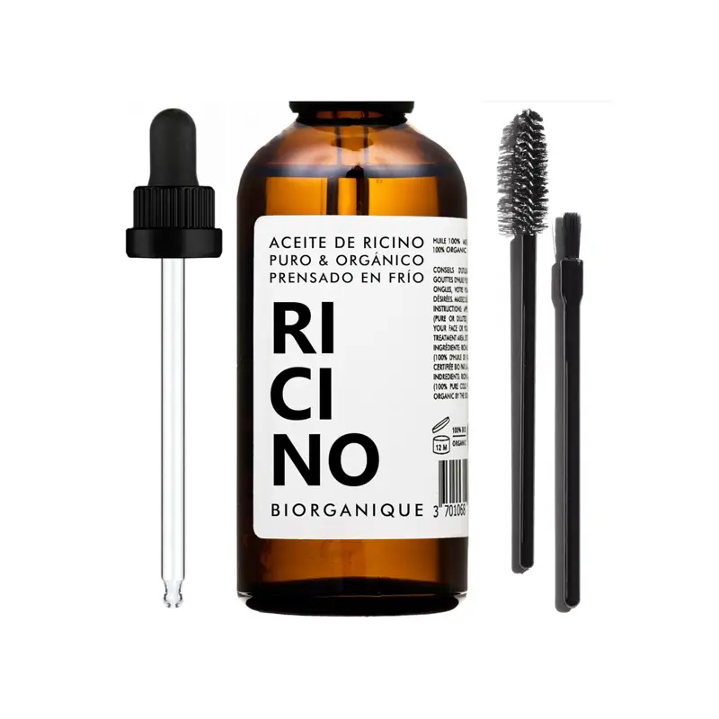 Aceite de ricino encrespamiento
