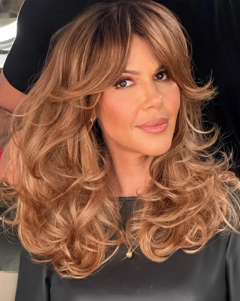 caramelo color de pelo para morenas