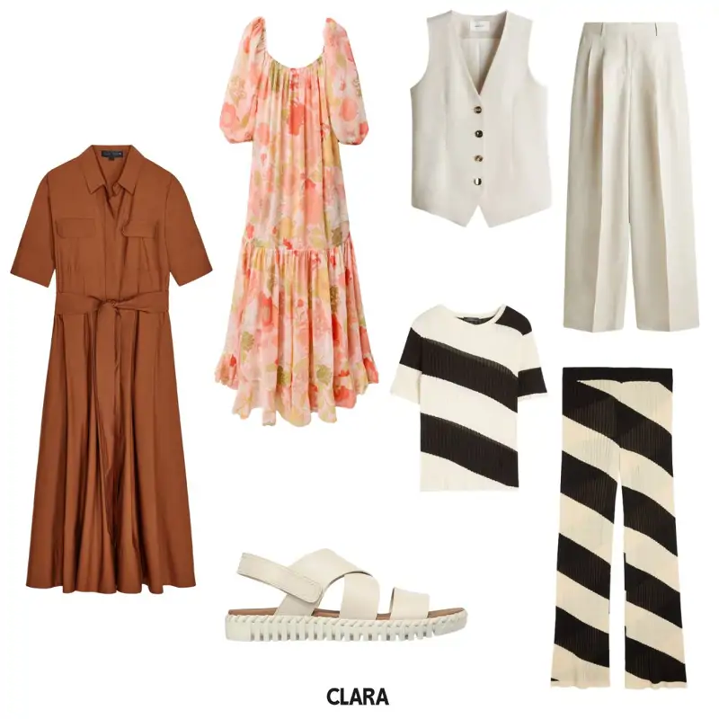 Look con sandalias