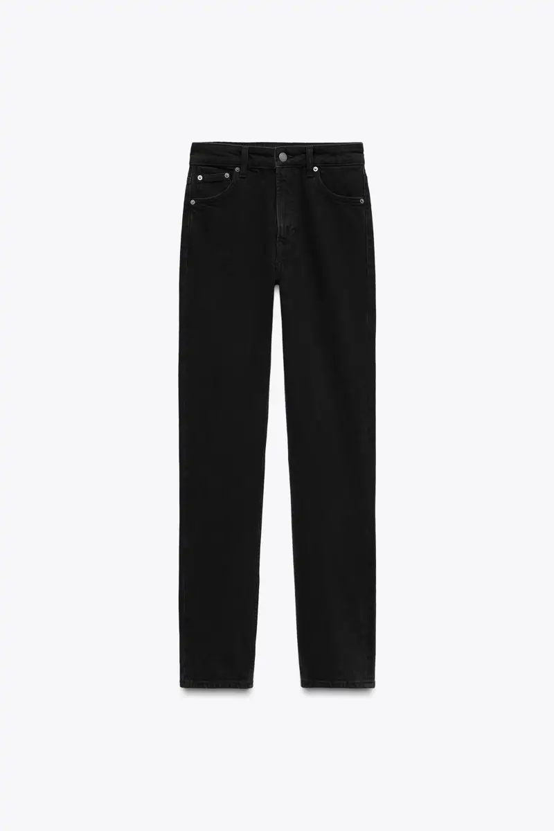 jeans skinny tiro alto