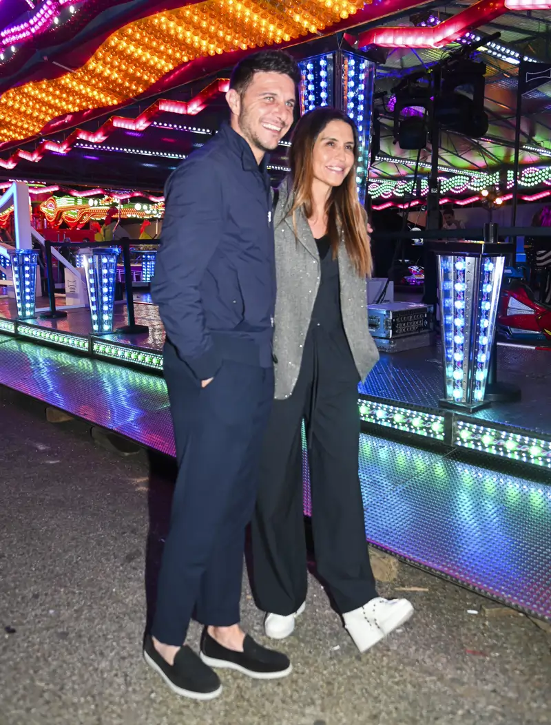 Joaquín Sánchez y Susana Saborido