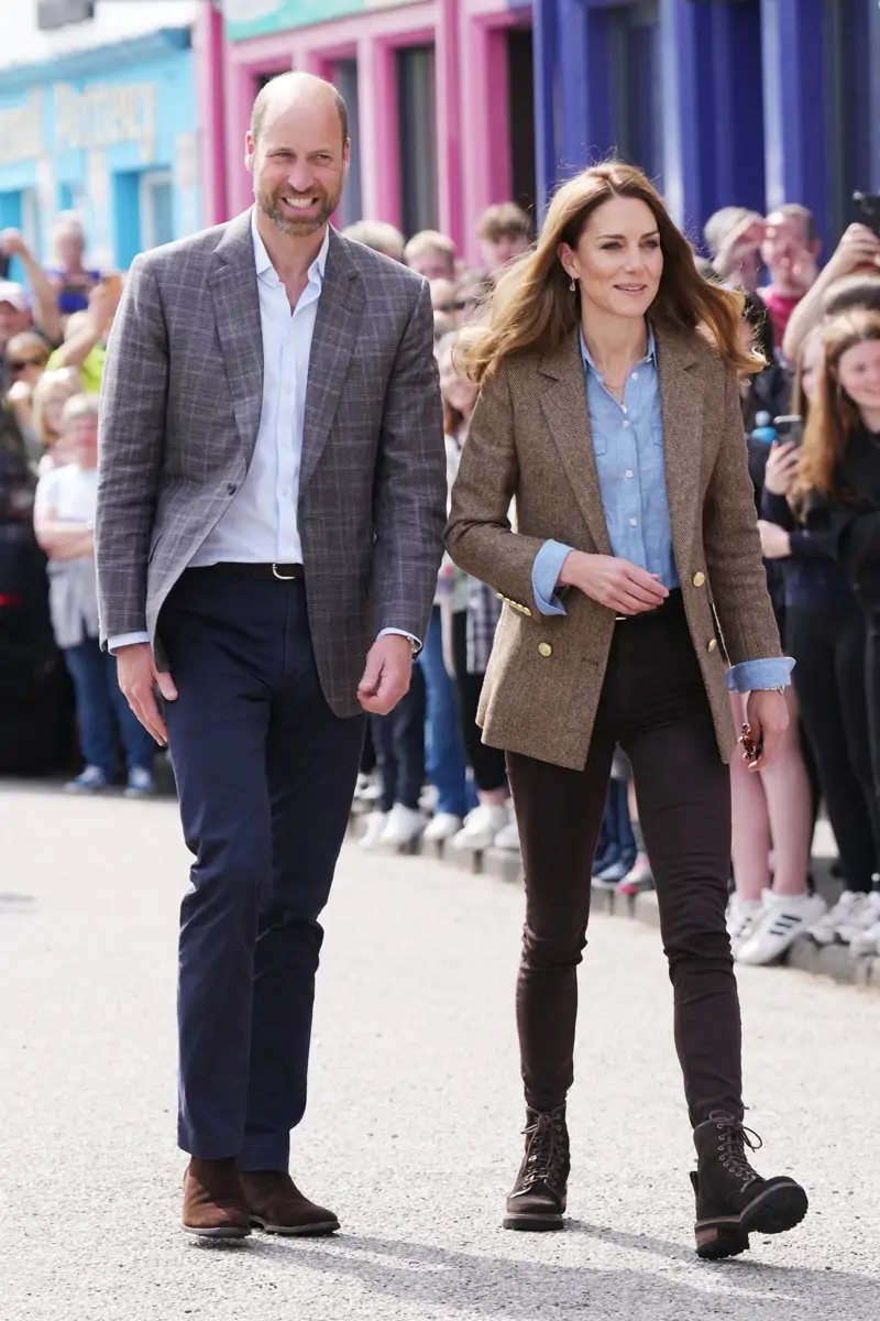 Kate Middleton y el príncipe Guillermo