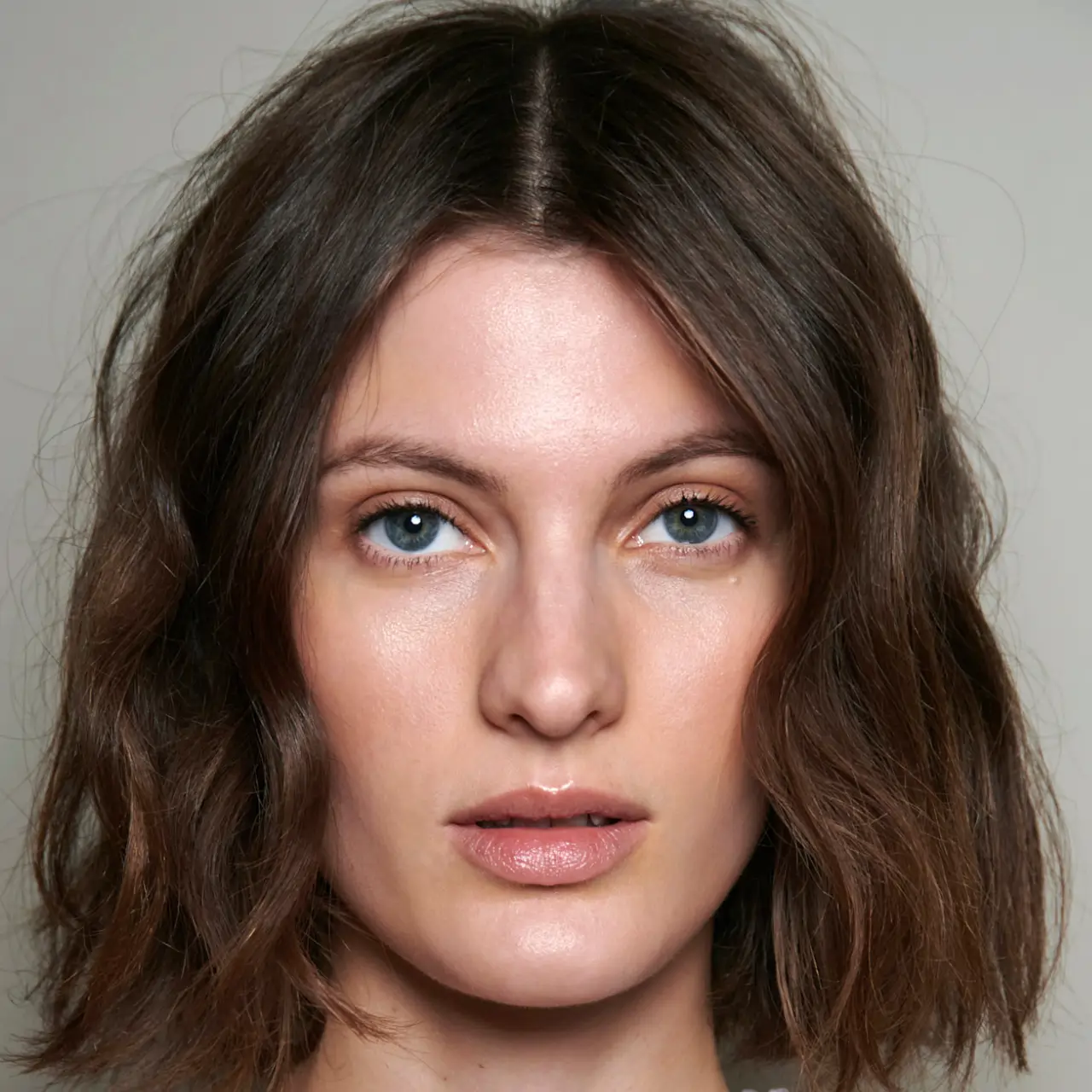 mujer con italian bob cut