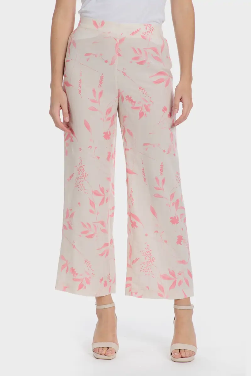 pantalón flores