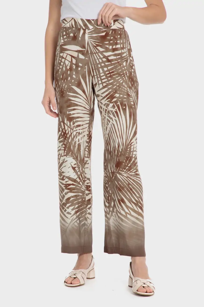 pantalón fluido estampado
