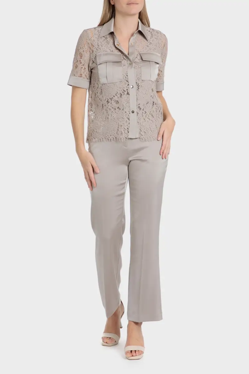 pantalón satinado