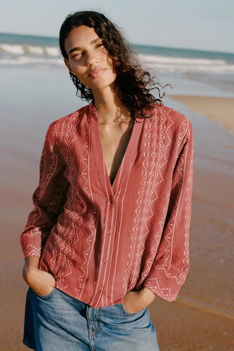 Camisa boho